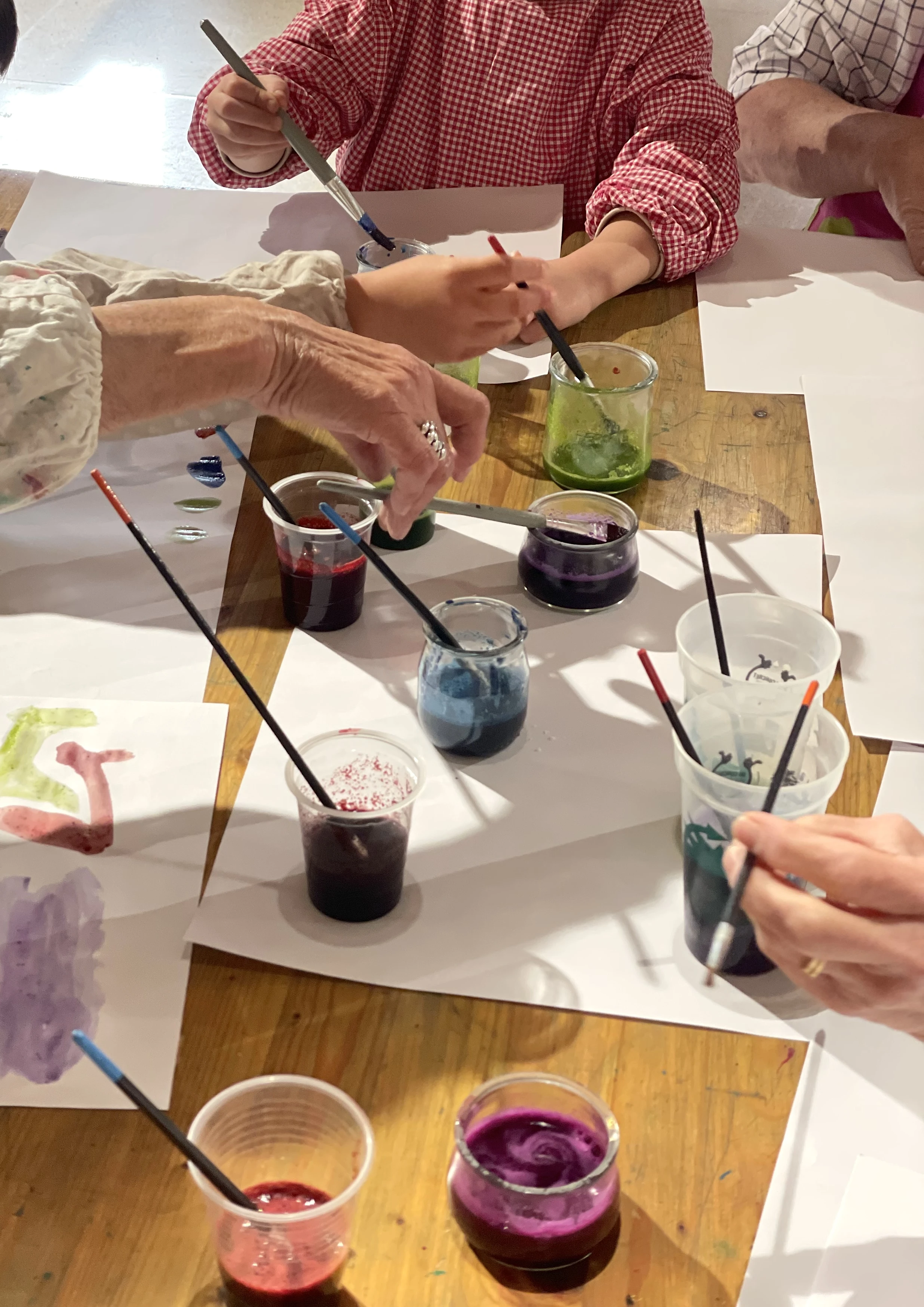 Atelier Peintures Végétales à 14h